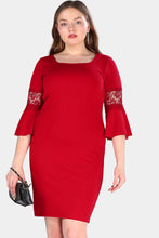 Load image into Gallery viewer, Large Size Red Dress
