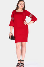 Load image into Gallery viewer, Large Size Red Dress
