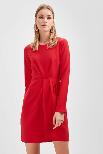 Women's Short Red Dress
