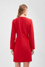 Load image into Gallery viewer, Women&#39;s Short Red Dress
