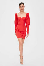Load image into Gallery viewer, Women&#39;s Red Short Dress
