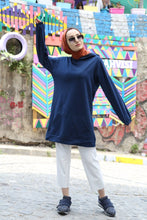 Load image into Gallery viewer, Women&#39;s Hooded Printed Sports Tunic
